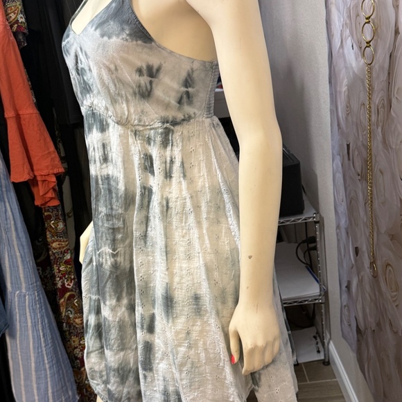 Goa beachwear by Japan Tie dye asymmetrical dress SizE Small - Picture 4 of 13